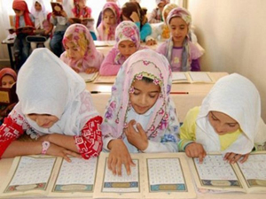 Kur’an kurslarına kızların ilgisi daha fazla