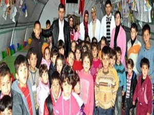 Suriyeli öğretmenlere hizmet içi eğitim semineri