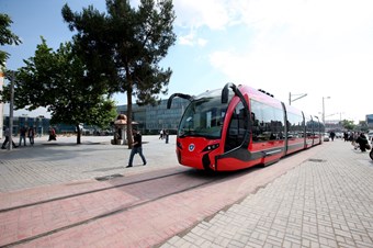 Bursa'da T1 tramvay hattı inşaatı bitiyor