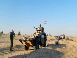 Mısır-Gazze sınırına zırhlı araç takviyesi