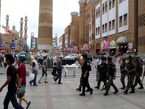Sincan Uygur Özerk Bölgesi'nde yoğun güvenlik önlemi