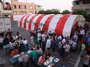 Bayraklı'da 7 iftar çadırı kurulacak
