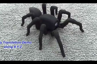 Bu da robot örümcek