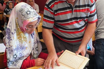 Afşin'de yatılı yaz Kur’an kursu açıldı