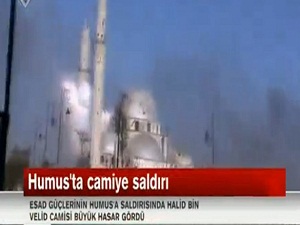 Esed Osmanlı camisini böyle bombaladı