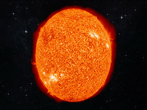 Güneş yüzeyinde ateş tsunamisi