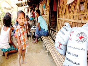 Myanmar'daki mazlumlara Türk Kızılayı sahip çıkıyor