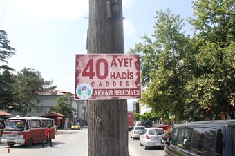 Bu cadde Ramazan boyunca Kur’an ve hadis öğretecek