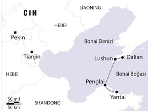 Çin'in denizaltı tünel planı