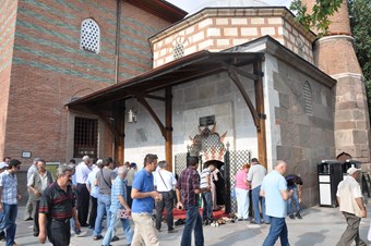 Hacı Bayram'da Ramazan yoğunluğu