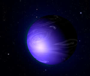 Cam yağmurlarıyla yıkanan ‘mavi’ gezegen keşfedildi