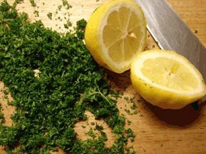 Limon ve maydanoz, nefesi temizliyor