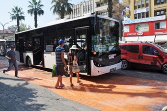 Alanya'da toplu taşımada yeni uygulama