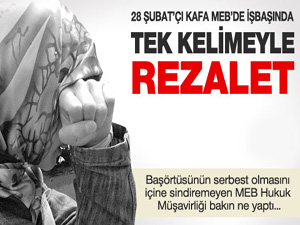 Bakanlık Hukuk müşavirliği başörtüye itiraz etti