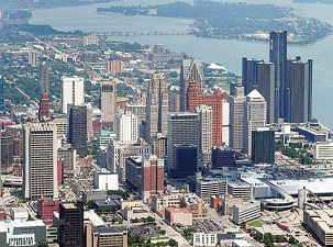 Detroit, Uzakdoğu dalgasında boğuldu