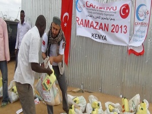 Kenya'daki insanlık dramına Türkiye ilaç oldu