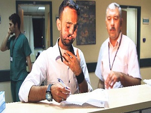 Yüz nakli olan Recep Sert artık gözünü açtı