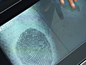 Parmak izi okuyan ilk dokunmatik ekran