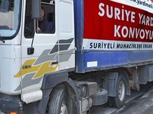 Suriye'ye yardım konvoyu yola çıktı