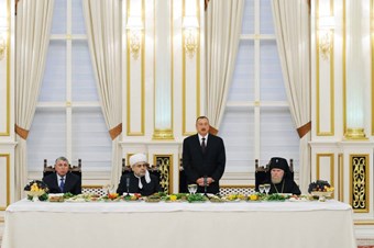 Aliyev: Azerbaycan'daki dinler arası hoşgörü bir çok ülkeye örnektir
