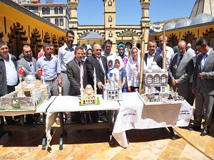 Öğrenciler en güzel cami maketi için yarıştı