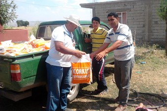 Korkut’ta 872 aileye gıda yardımı yapıldı