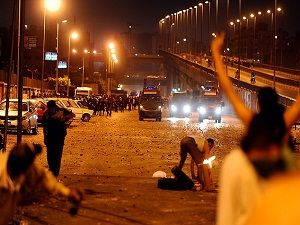 Mısırlı yetkililere göre mermi değil göz yaşartıcı gaz