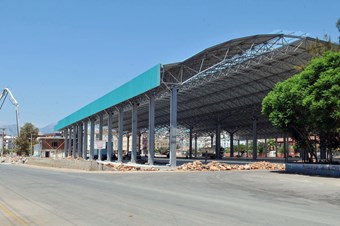 Kepez’e 5 milyonluk kapalı pazar