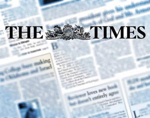 The Times'daki ilana karşı bildiri
