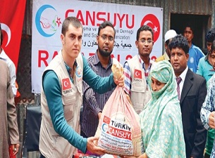 En fakir ülkeye Türkiye ulaştı