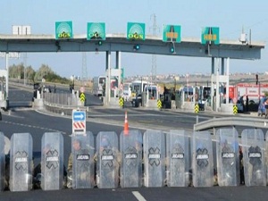 Silivri'ye çıkan otobanlar kapatıldı