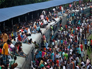 Bangladeş'de bayram yolculuğu!