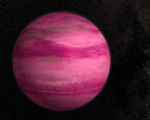 İlk ‘pembe’ gezegen keşfedildi