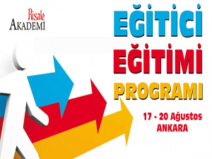 Eğitici eğitimi programı başlıyor