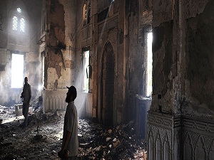 Rabia El Adeviye Camisi'ni de yaktılar