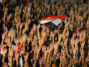 Darbe karşıtlarının özgürlük sembolü: Rabia işareti