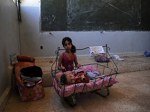 Sınıflar ev koridorlar oyun alanı oldu