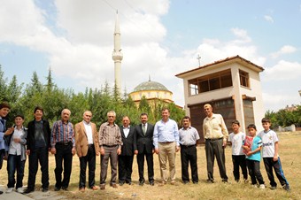 Bakımsız camiye belediye el attı