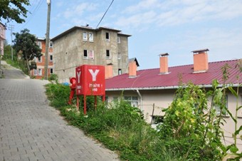 Yangınlara karşı yangın dolapları yerleştirildi