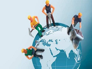 En çok Türk işçiler çalışıyor