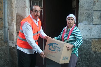 Kimse Yok Mu Temsilciliği, Nevşehir’de yardım dağıtıyor