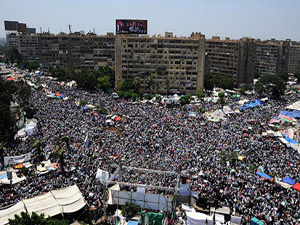 Mısır halkının barışçıl mücadelesi devam edecek