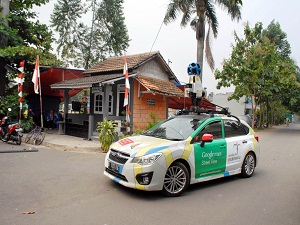 Google Endonezya yollarını kaydediyor