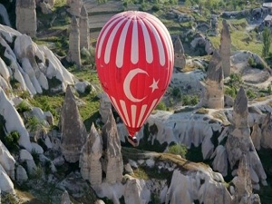 Kapadokya'ya gelen turist sayısı artıyor