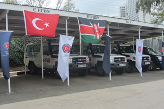 TİKA’dan Kenya Sağlık Bakanlığı’na ambulans desteği