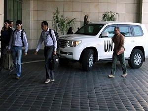 BM heyetine Şam'da inceleme izni