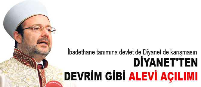 Diyanet'ten devrim gibi Alevi açılımı