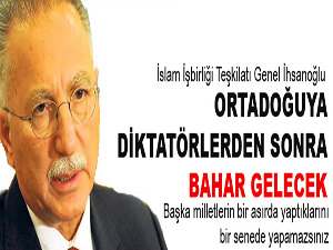 Ortadoğuya diktatörlerden sonra bahar gelecek