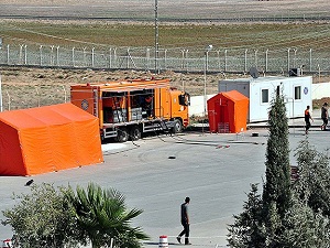 Akçakale'de kimyasal saldırı önlemi