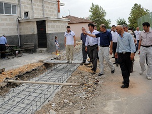 Mal Hatun Camii çevresi düzenleniyor